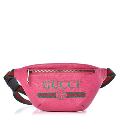 gucci pink belt bag|gucci riem zwart.